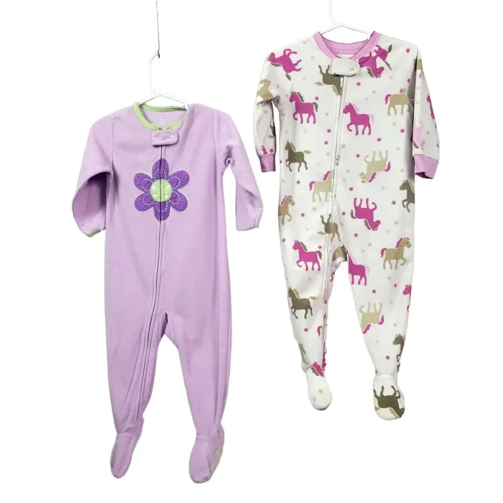 Carter's Fleece Sleeper Bundle 2 Piece Size‎ 18Mo